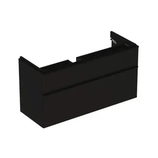 Geberit Smyle Square US für Waschtisch, m. 2 Schubl. 118,4x61,7x47cm, lava – Bild 2