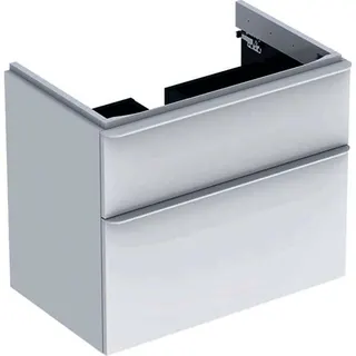 Geberit Smyle Square US für Waschtisch, m. 2 Schubl. 73,4x61,7x47cm, weiß – Bild 2