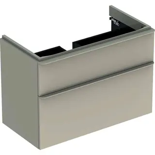 Geberit Smyle Square US für Waschtisch, m. 2 Schubl. 88,4x61,7x47cm, sand-grau – Bild 2