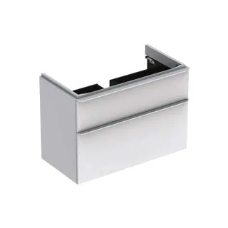 Geberit Smyle Square US für Waschtisch, m. 2 Schubl. 88,4x61,7x47cm, weiß – Bild 2