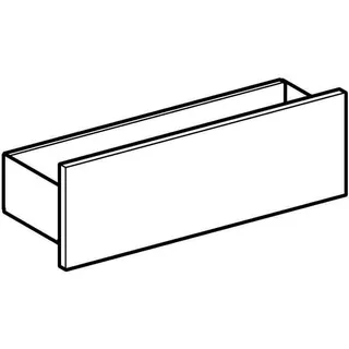Geberit Smyle Square Wandablage 45x14,8x14,3cm, lava – Bild 3