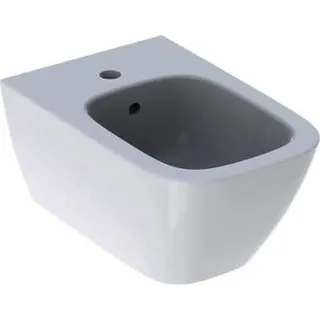 Geberit Smyle Square Wandbidet Befestigung verdeckt, mit Überlauf, weiß – Bild 2