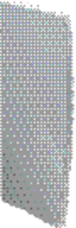 Geberit Urinaltrennwand Keramik 10x70x40cm, weiß
