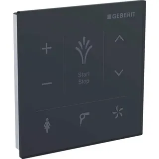 Wandbedienpanel für Geberit AquaClean schwarz /Glas – Bild 2