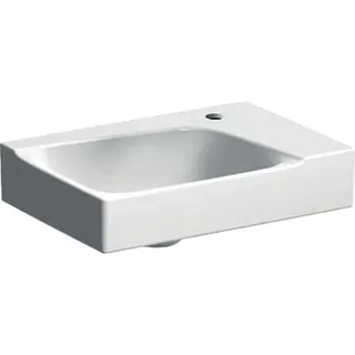 Geberit Xeno2 Handwaschbecken, 40x28cm Hahnloch rechts, ohne Überlauf, weiß, KeraTect – Bild 2