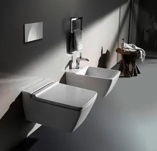 Geberit Xeno2 Wandbidet ohne Überlauf, weiß, KeraTect – Bild 3