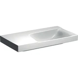 Geberit Xeno2 Waschtisch m. Ablg. links, 90x48cm ohne Hahnloch, ohne Überlauf, weiß, KeraTect – Bild 2