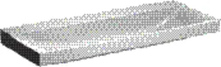 Geberit Xeno2 Waschtisch, 120x48cm ohne Hahnloch, ohne Überlauf, weiß, KeraTect