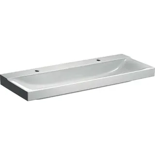 Geberit Xeno2 Waschtisch, 120x48cm zwei Hl., ohne Überlauf, weiß, KeraTect – Bild 2