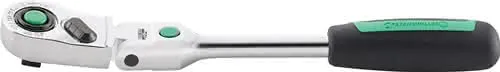 Gelenkknarre 416QR 1/4 Zoll Z.80 L.170mm 2K-Griff STAHLWILLE