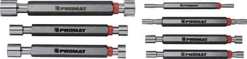 Grenzlehrdornsatz H7 je 1 St. 3,4,5,6,8,10,12mm m. Gut- u.