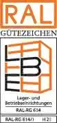 Großfachsteckregal H2000xB1700xT500mm Grundregal verz.silber 4 Stahlböden