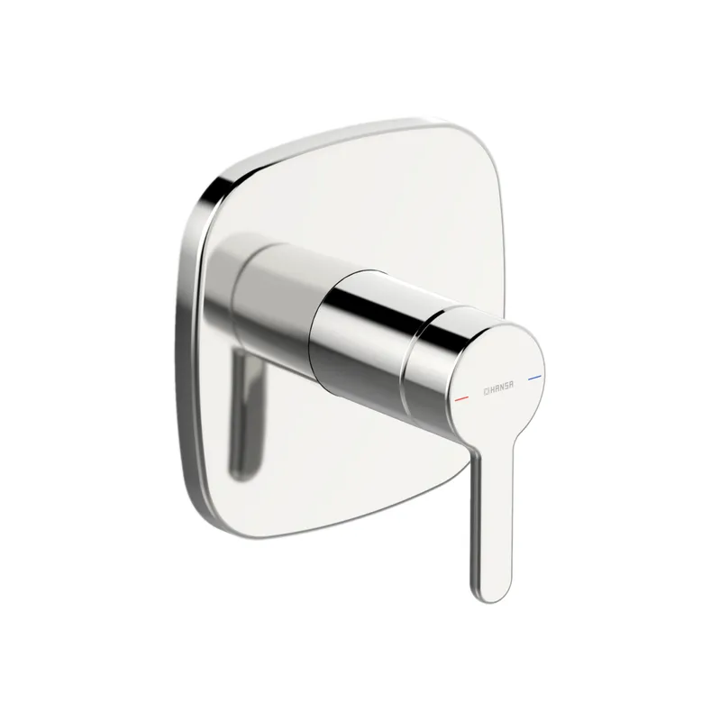 EHM FM-Set f. Brausebatt HANSADESIGNO Style 8110 Ros. soft edge chr