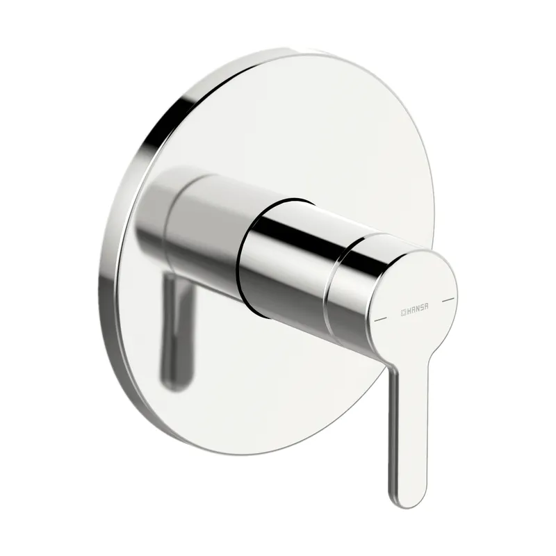 EHM FM-Set f. Brausebatt. HANSADESIGNO Style 8110 Ros. rund chr