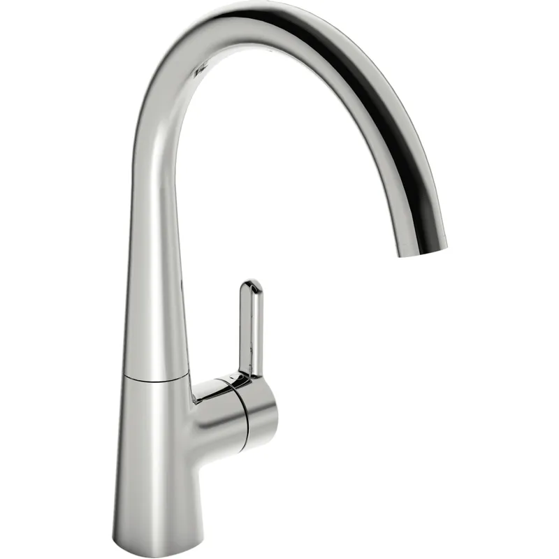 EHM Küchenarm. HANSADESIGNO Style 5101 Ausld. 200 mm DN15 chr