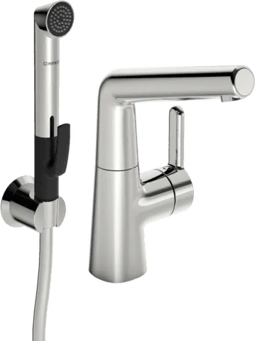 EHM Waschtisch-Batt. HANSADESIGNO Style 5134 Ausld. 151 mm DN15 chr