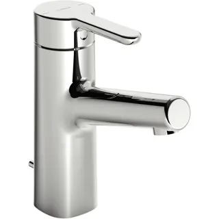 EHM Waschtisch-Batt. HANSADESIGNO Style 5171 Zugst.Ablgarn. Ausld. 119 mm DN15 chr