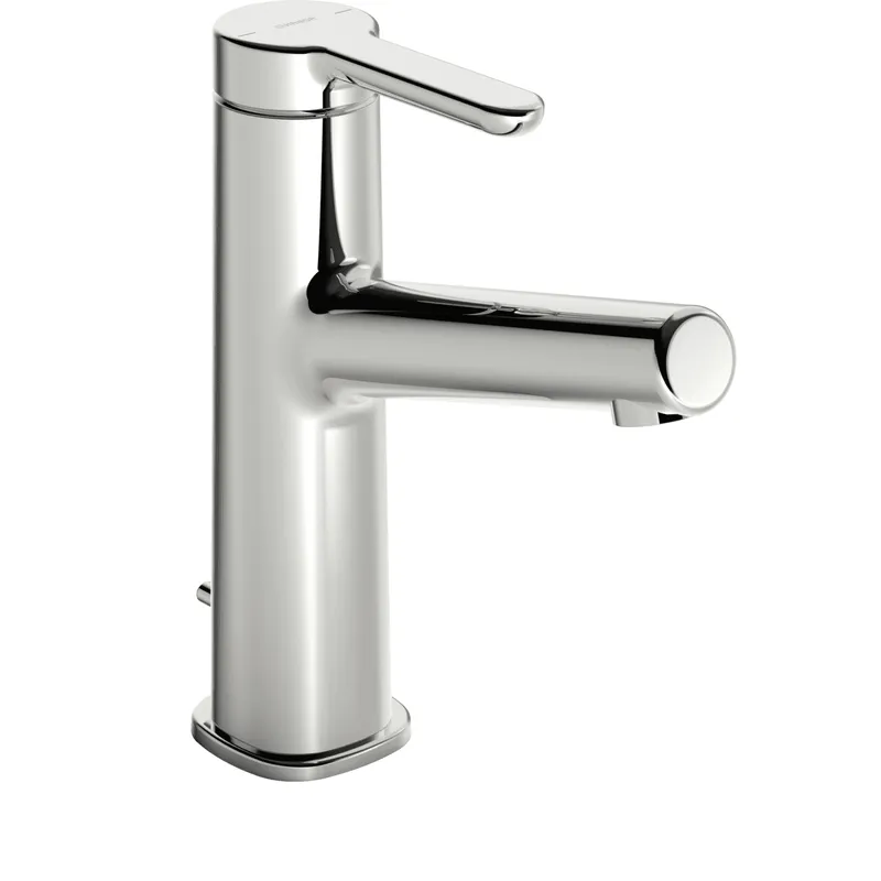 EHM Waschtisch-Batt. HANSADESIGNO Style 5183 Zugst.Ablgarn. Ausld. 128 mm DN15 chr
