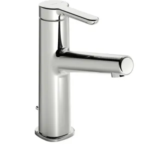 EHM Waschtisch-Batt. HANSADESIGNO Style 5183 Zugst.Ablgarn. Ausld. 128 mm DN15 chr