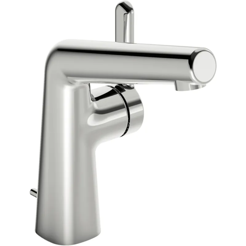 EHM Waschtisch-Batt. HANSADESIGNO Style 5189 Zugst.Ablgarn. Ausld. 130 mm DN15 chr