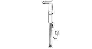 Waschtisch-Batt. HANSADESIGNO Style 5194 230/9 V Ausld. 164 mm DN15 chr – Bild 3
