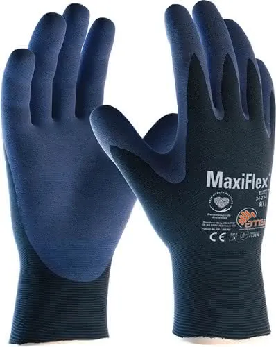 Handschuhe MaxiFlex® Elite™ 34-274 Gr.11 blau/blau Nyl.m.Nitrilmikroschaum