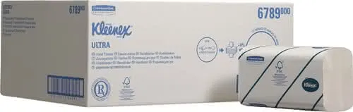 Handtuch 6789 2-lagig,geprägt hochweiß L 217xB210ca.mm 2790 Tücher/VE