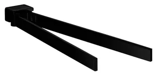 Handtuchhalter, zweiarmig, 337mm aktiv4YOU 3.0, schwarz