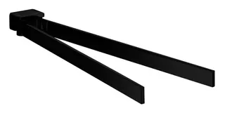 Handtuchhalter, zweiarmig, 437mm aktiv4YOU 3.0, schwarz