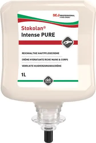 Hautpflegecreme Stokolan® Intense PURE 1 l silikonfrei Kartusche