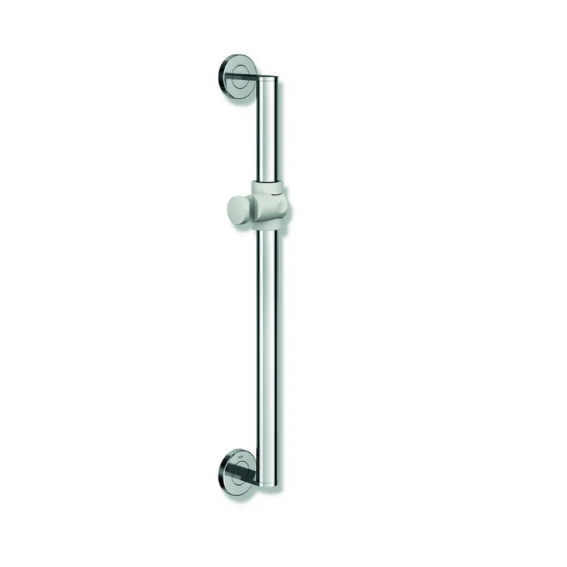 HEWI Brausehalterstange, d:32, L:600, chrom signalweiß