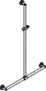 HEWI DUHA, d:25/30, A1:1250. W1:765 chrom – Bild 3