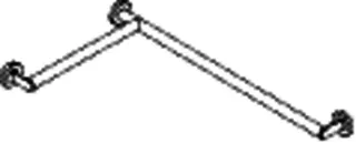 HEWI DUHA, d:30, links, W1:765, W2:475, chrom – Bild 3