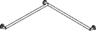HEWI DUHA, d:30, links, W1/W2:965, chrom – Bild 3