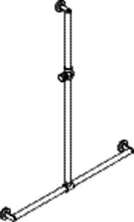 HEWI DUHA, d:32, A1:1250. W1:965, chr, Br.H.Kst. signalweiß – Bild 3