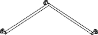 HEWI DUHA, d:32, links, W1/W2:965, chrom – Bild 3