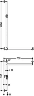 HEWI DUHA, d:32,re, A1:1250, W1/W2:765, schliff, Br.H.Kst. signalweiß – Bild 5