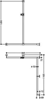 HEWI DUHA,d:32,re,A1:1250,W1:965,W2: 1185,schliff,Br.H.Kst. signalweiß – Bild 5
