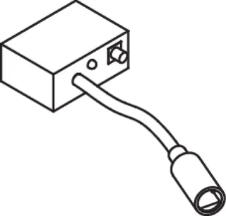 HEWI Funkempfänger für WC-Module S 50, zur Anbindung WC-Spülauslösung (Funk) – Bild 2