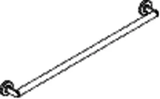 HEWI Haltegriff, d:30, L:900mm, chrom – Bild 3