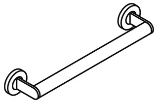 HEWI Haltegriff, d:32, L:400mm, chrom – Bild 4
