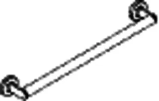 HEWI Haltegriff, d:32, L:600mm, schliff – Bild 3