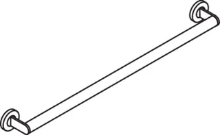 HEWI Haltegriff, d:32, L:800mm, chrom – Bild 4