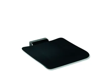 HEWI Klappsitz, 450x525mm, schliff, Sitzf. Kst. anthrazitgrau