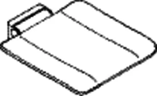 HEWI Klappsitz, 450x530, mobil, schliff, Sitzf. Kst. anthrazitgrau – Bild 3
