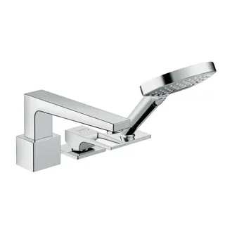 Hansgrohe Metropol 3-Loch Wannenrandmischer mit Bügelgriff