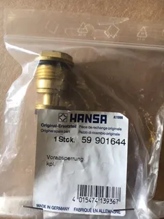 Hansa Vorabsperrung komplett