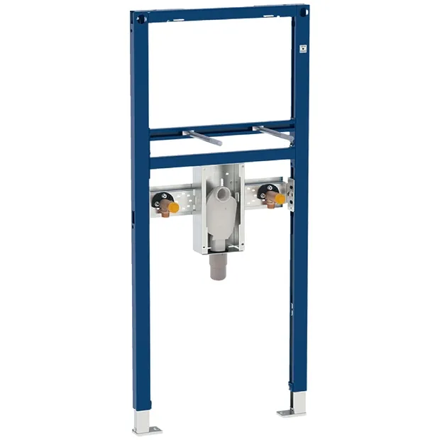 Geberit Waschtisch Duofix mit UP-Siphon, 112cm, barrierefrei