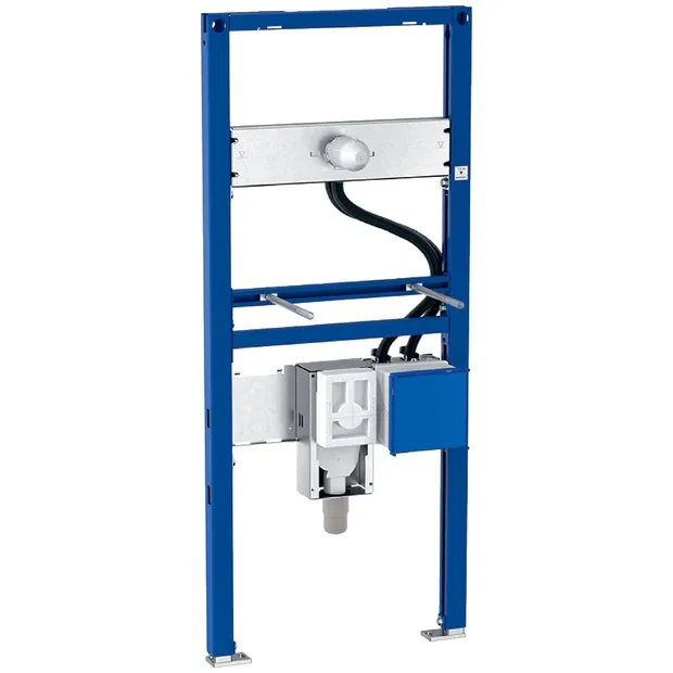 Geberit Duofix Element für Waschtisch, 130 cm, Wandarmatur UP-Funktionsbox m. UP-Sifon