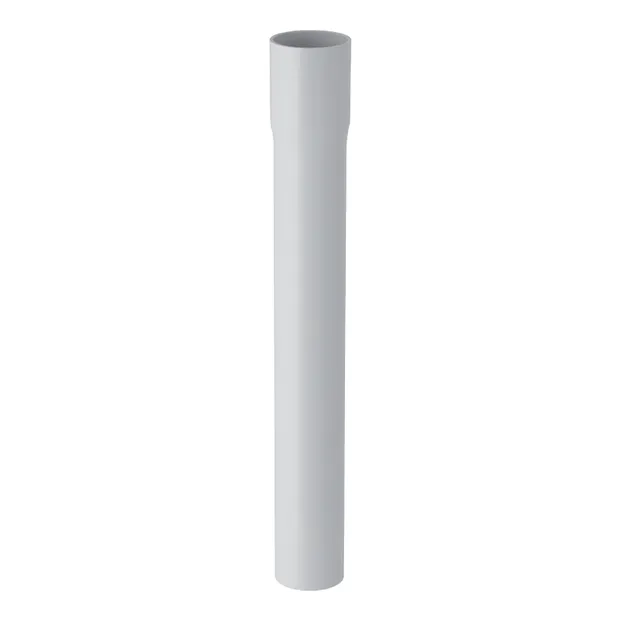 Geberit Spülbogenverlängerung gerade 300 mm mit Steckmuffe, weiß, Ø 44